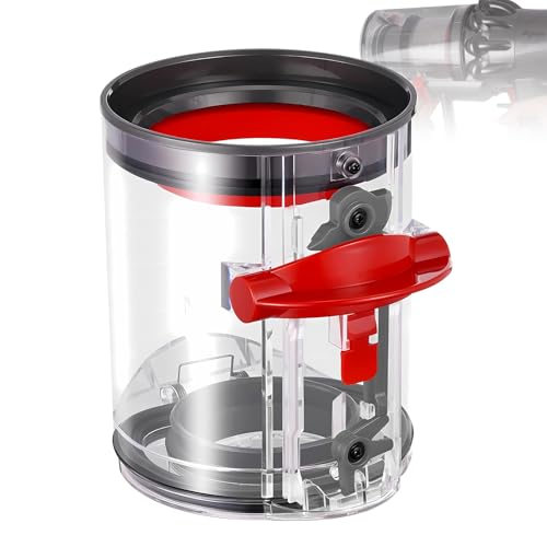 クリアビン V12 SV18 SV20 Detect Slim/SV10 に適用 v12 No.965272-01 掃除機に適用 ダストカップ ダストバケット/キャニスター 交換部品ダストカップ 交換用 掃除機用リリース